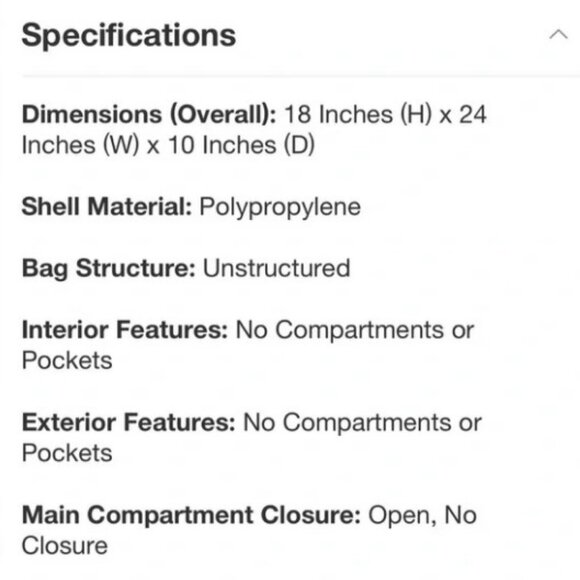 Kate Spade New York x Target Tote Bag LARGE XL Shopper Black White Limited Ed ♠️ - Picture 12 of 12